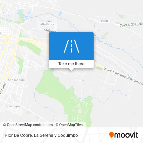 Flor De Cobre map