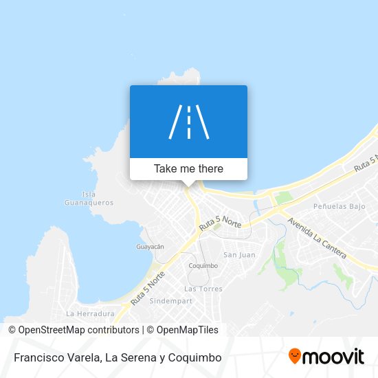 Francisco Varela map