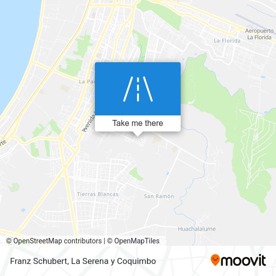 Mapa de Franz Schubert