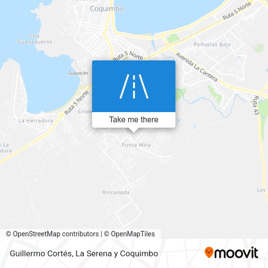 Mapa de Guillermo Cortés