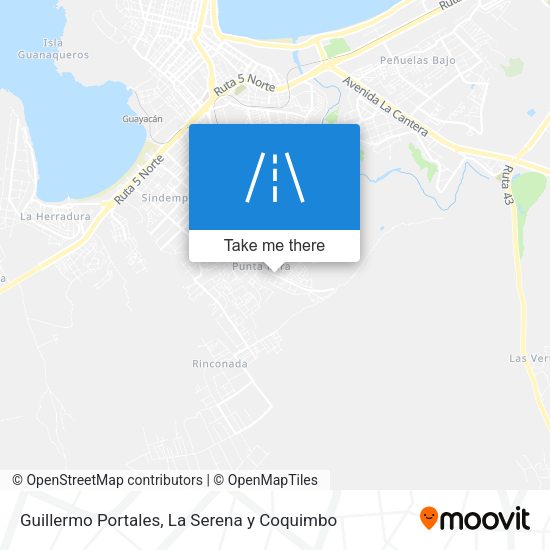 Mapa de Guillermo Portales