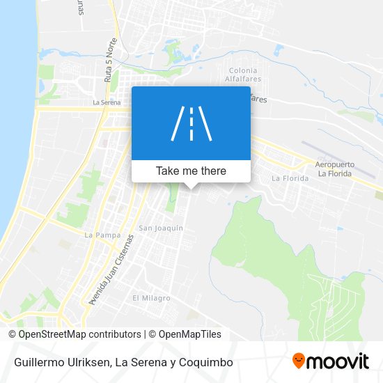 Mapa de Guillermo Ulriksen