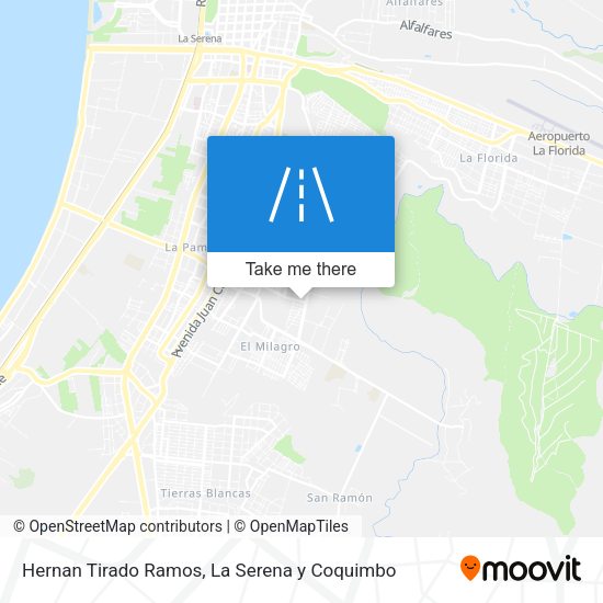 Hernan Tirado Ramos map