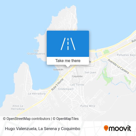 Hugo Valenzuela map