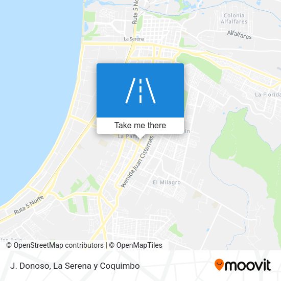 Mapa de J. Donoso