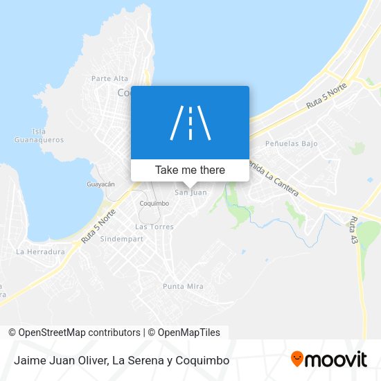 Mapa de Jaime Juan Oliver