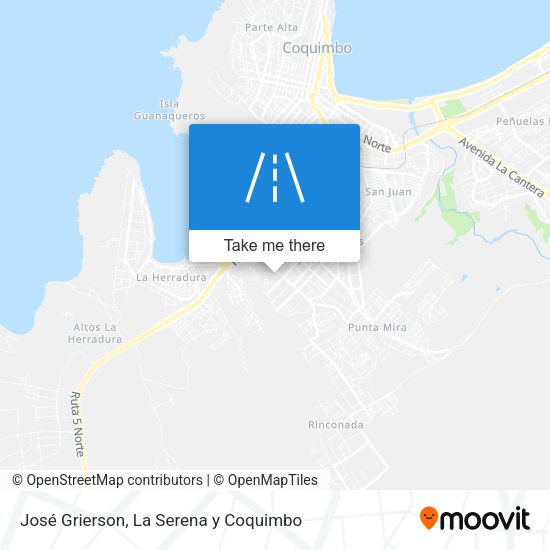 José Grierson map