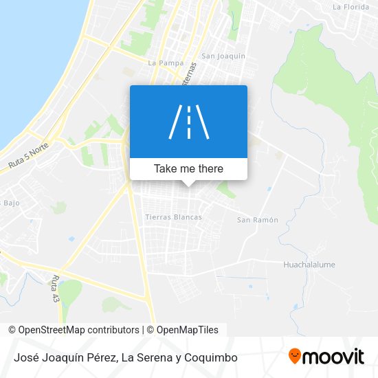Mapa de José Joaquín Pérez