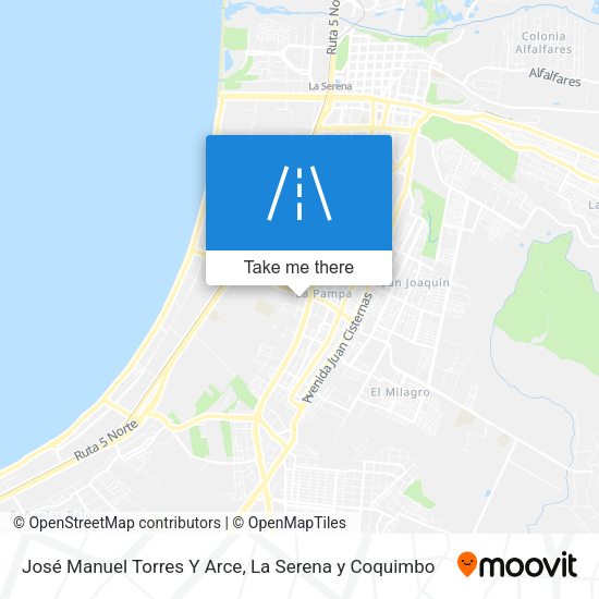 José Manuel Torres Y Arce map