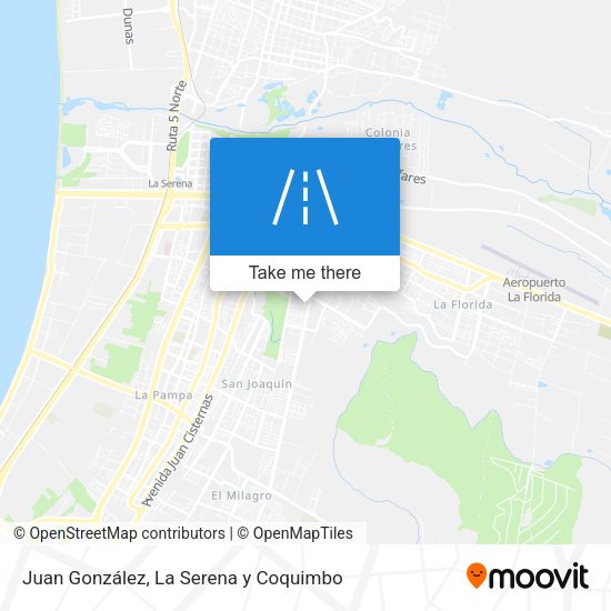 Juan González map