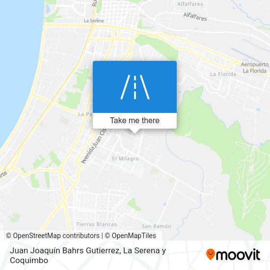 Mapa de Juan Joaquín Bahrs Gutierrez