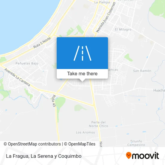 La Fragua map