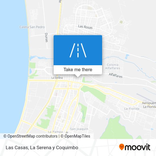 Mapa de Las Casas
