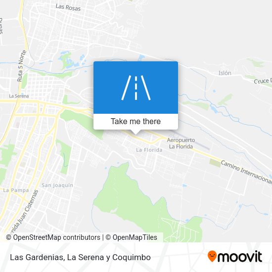 Mapa de Las Gardenias