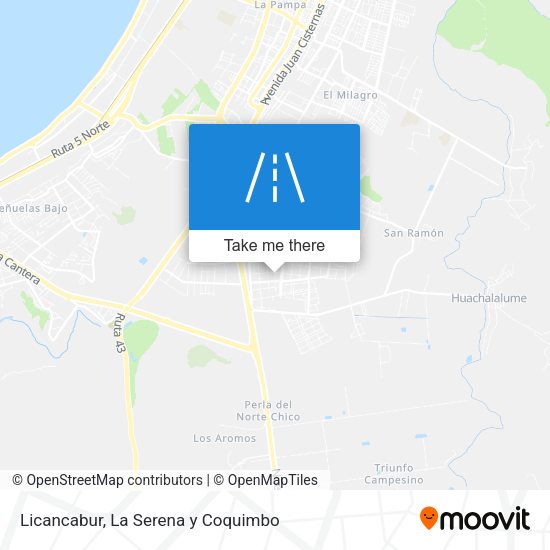 Licancabur map