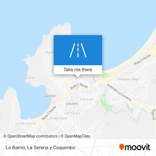 Mapa de Lo Barrio