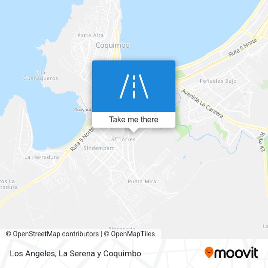 Los Angeles map