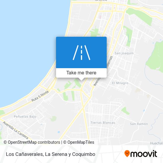 Mapa de Los Cañaverales
