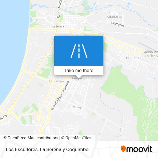 Mapa de Los Escultores