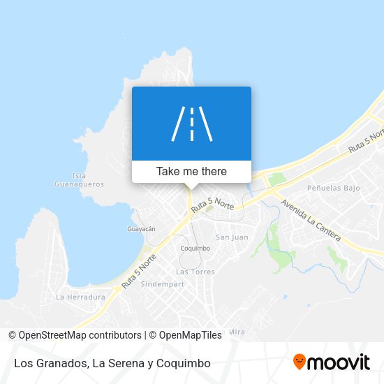 Mapa de Los Granados