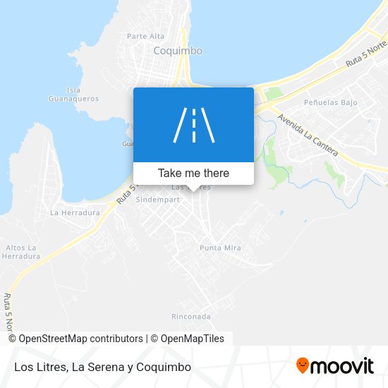 Mapa de Los Litres