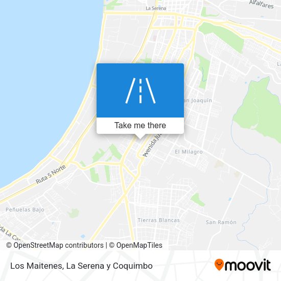 Mapa de Los Maitenes
