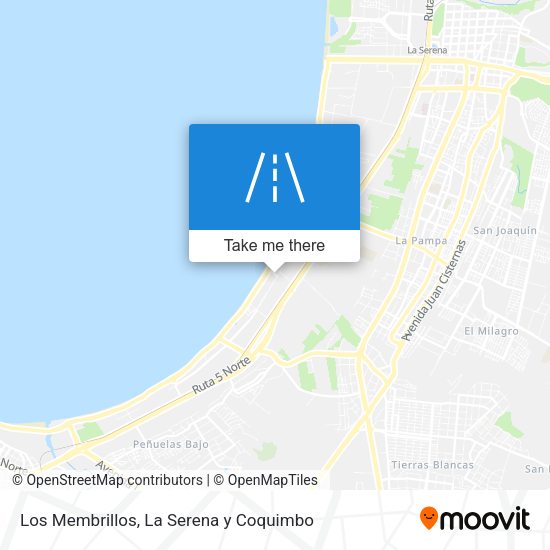 Mapa de Los Membrillos