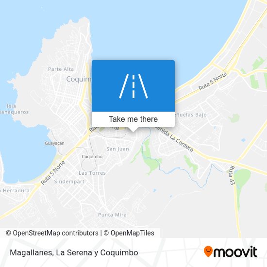 Mapa de Magallanes