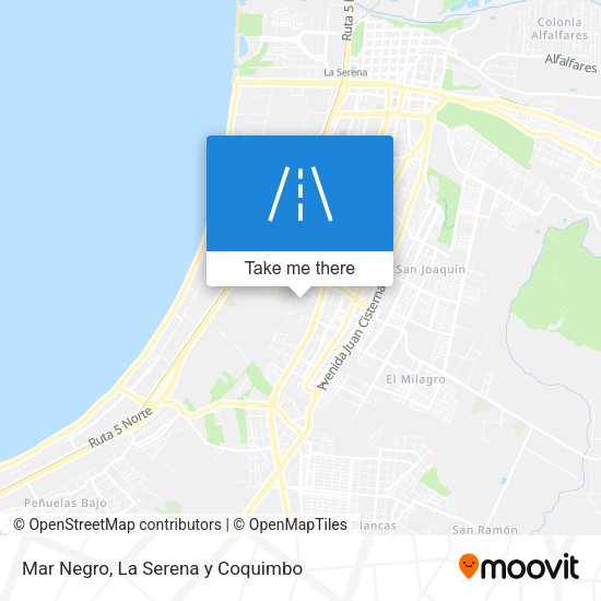 Mapa de Mar Negro