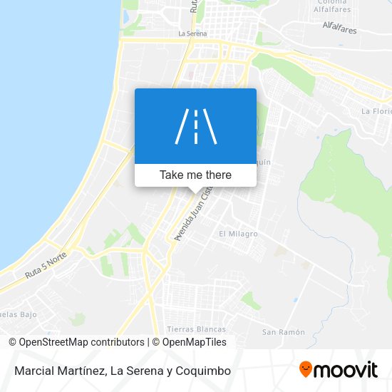 Marcial Martínez map
