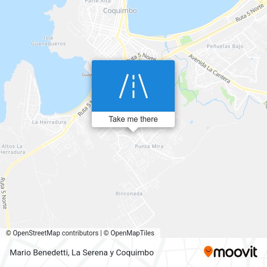 Mario Benedetti map