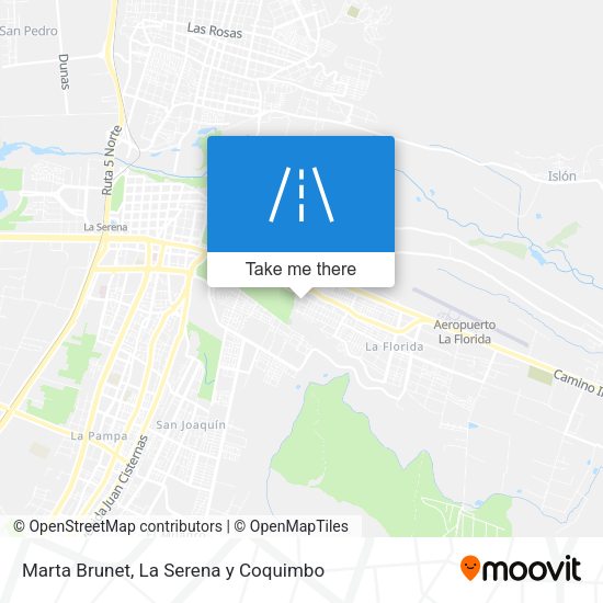 Marta Brunet map