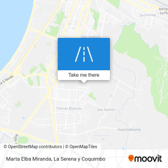 Marta Elba Miranda map