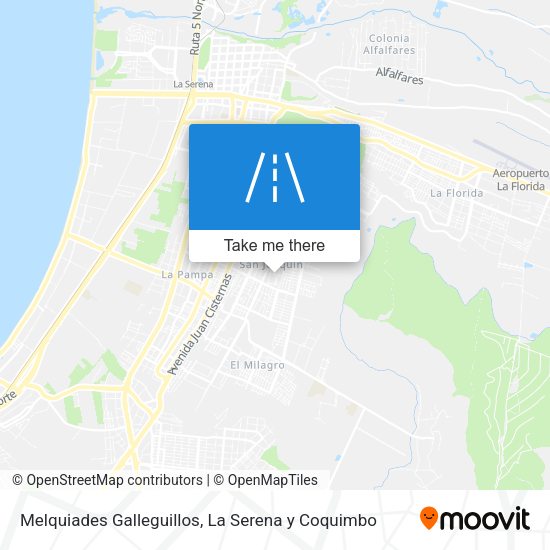 Melquiades Galleguillos map