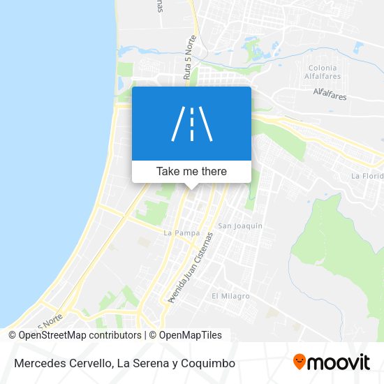 Mapa de Mercedes Cervello