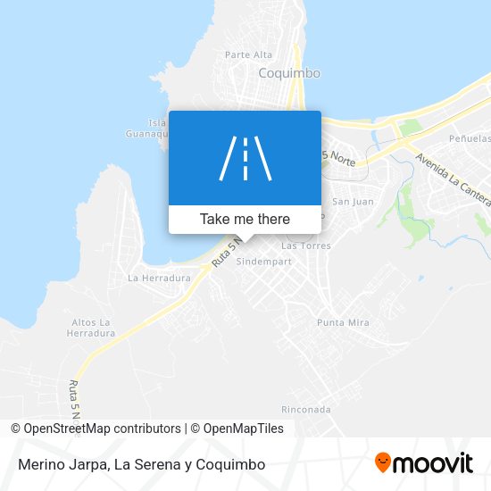 Merino Jarpa map