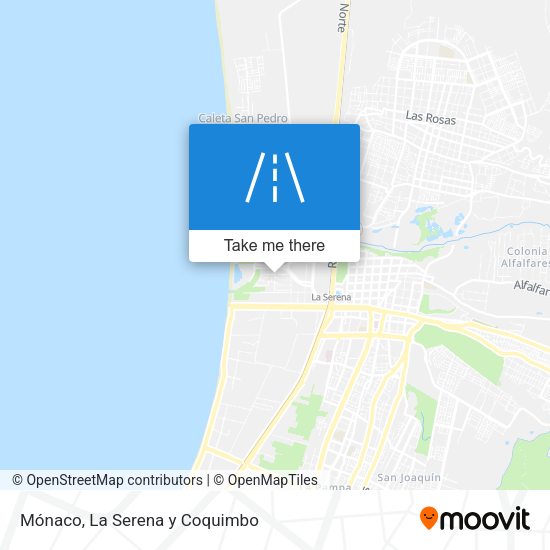 Mónaco map