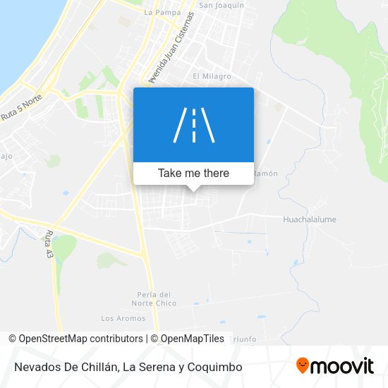 Nevados De Chillán map