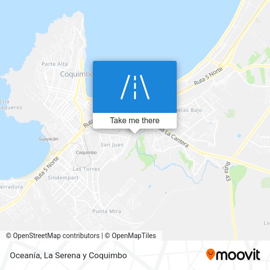Oceanía map