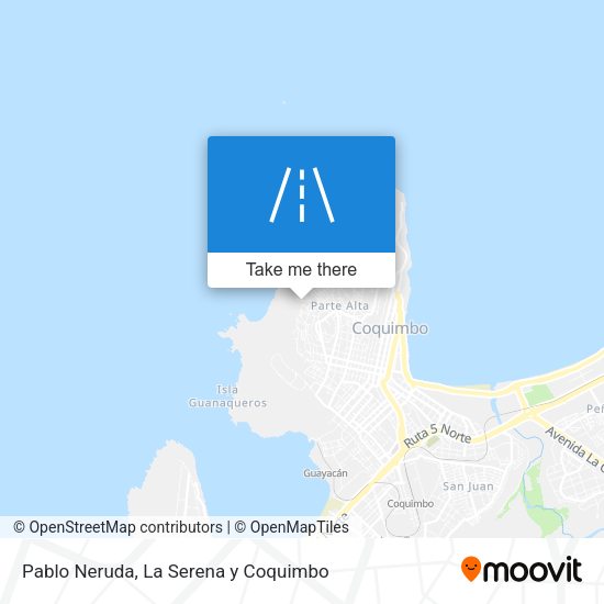 Pablo Neruda map