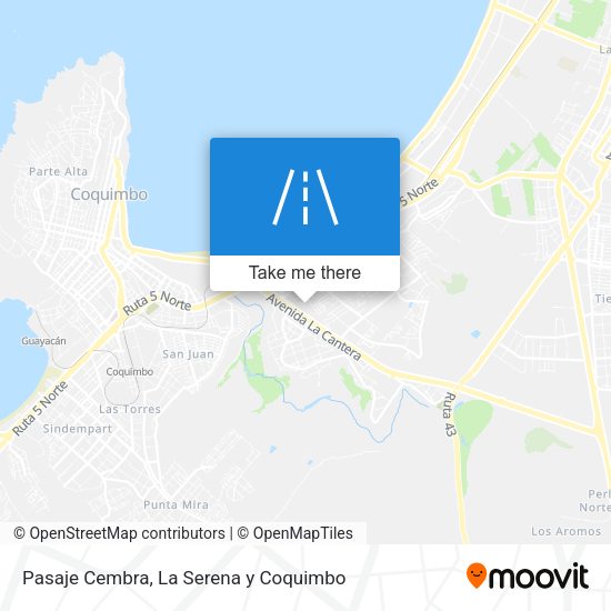 Pasaje Cembra map