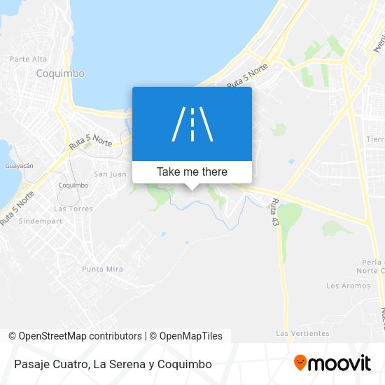 Pasaje Cuatro map