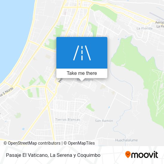 Mapa de Pasaje El Vaticano