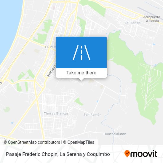 Mapa de Pasaje Frederic Chopin