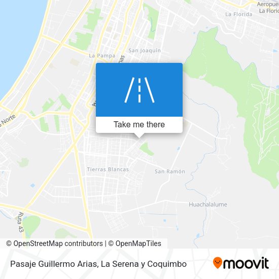 Pasaje Guillermo Arias map