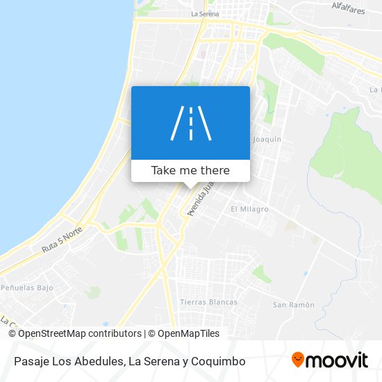 Pasaje Los Abedules map