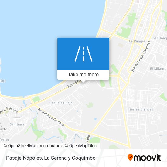 Mapa de Pasaje Nápoles