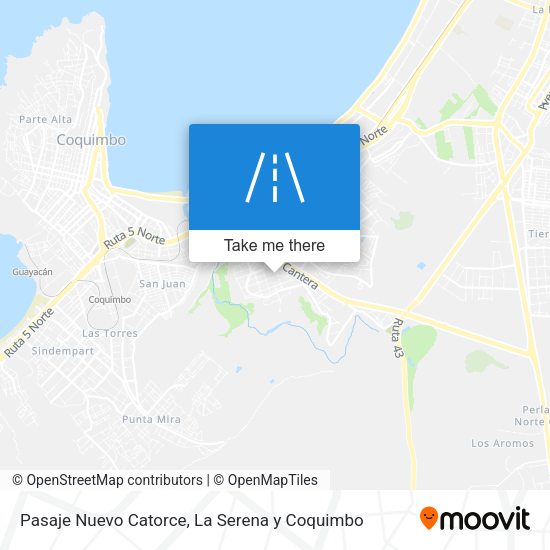 Pasaje Nuevo Catorce map