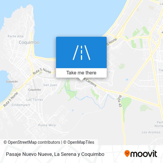 Pasaje Nuevo Nueve map