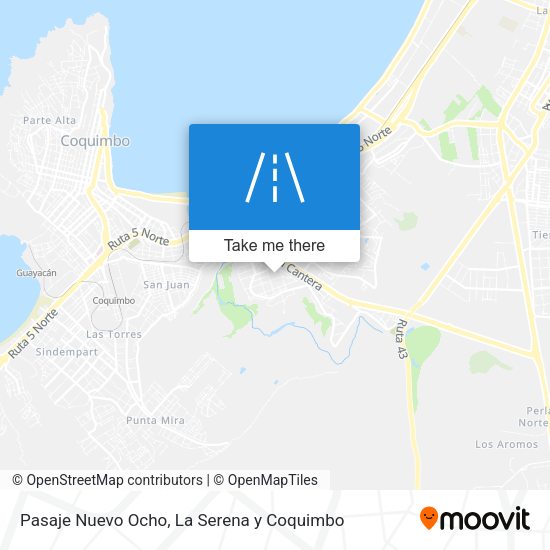 Mapa de Pasaje Nuevo Ocho